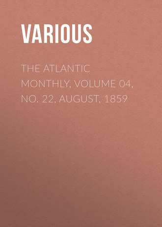 Обложка книги «The Atlantic Monthly, Volume 04, No. 22, August, 1859»