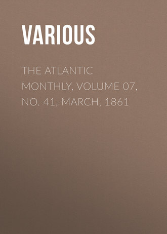 Обложка книги «The Atlantic Monthly, Volume 07, No. 41, March, 1861»