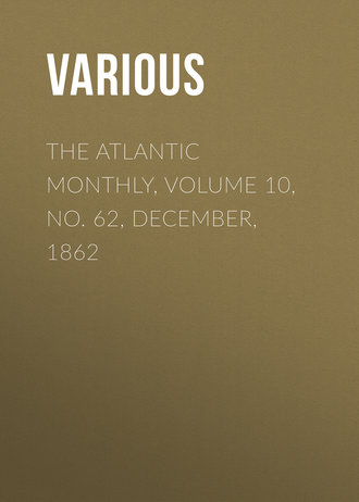 Обложка книги «The Atlantic Monthly, Volume 10, No. 62, December, 1862»