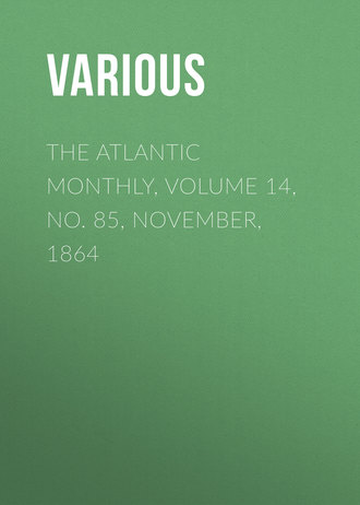 Обложка книги «The Atlantic Monthly, Volume 14, No. 85, November, 1864»