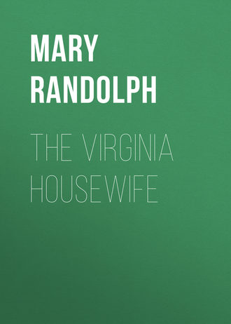 Обложка книги «The Virginia Housewife»