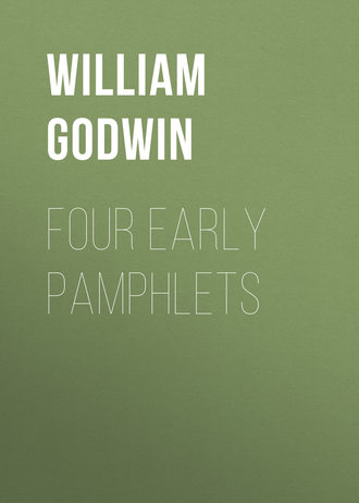 William Godwin. Four Early Pamphlets