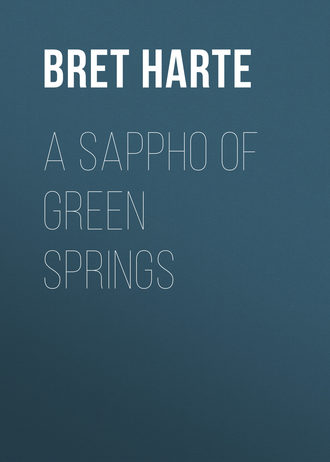 Обложка книги «A Sappho of Green Springs»