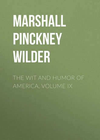 Обложка книги «The Wit and Humor of America, Volume IX»