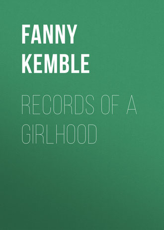 Обложка книги «Records of a Girlhood»