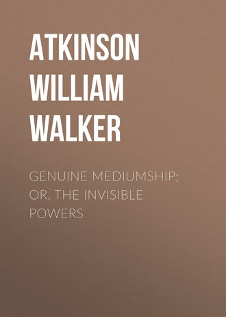 Обложка книги «Genuine Mediumship; or, The Invisible Powers»