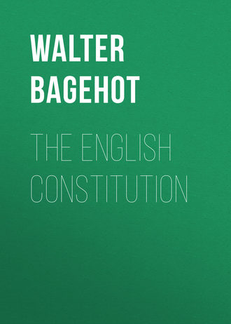 Обложка книги «The English Constitution»