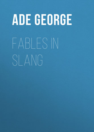 Ade George. Fables in Slang