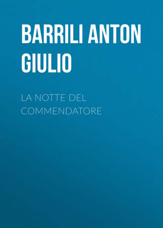Обложка книги «La notte del Commendatore»