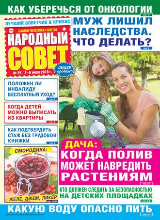 Обложка книги «Народный совет №28/2018»