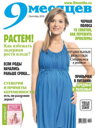 Обложка книги «9 месяцев №9/2018»