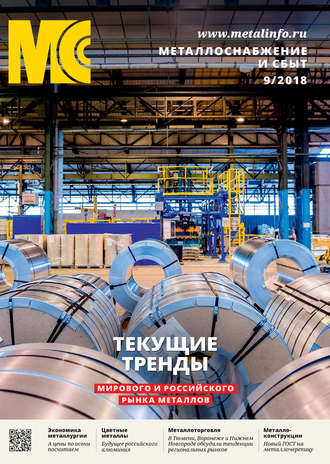 Обложка книги «Металлоснабжение и сбыт №09/2018»