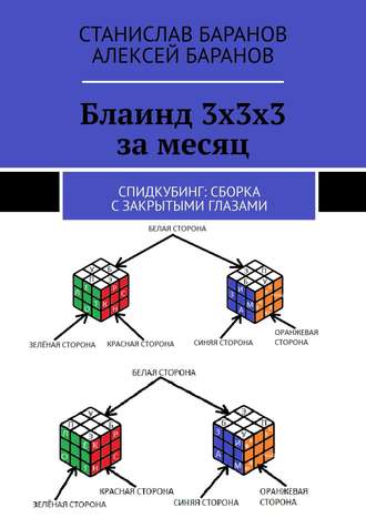 Обложка книги «Блаинд 3х3х3 за месяц. Спидкубинг: сборка с закрытыми глазами»