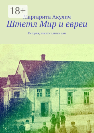 Обложка книги «Штетл Мир и евреи. История, холокост, наши дни»
