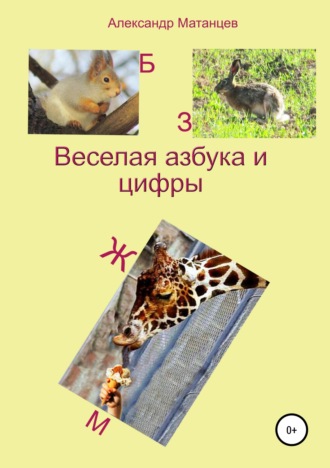 Обложка книги «Веселая азбука и цифры»