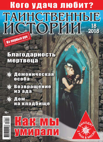 Обложка книги «Таинственные истории №18/2018»