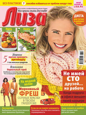 Обложка книги «Журнал «Лиза» №43/2018»