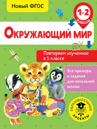 Обложка книги «Окружающий мир. Повторяем изученное в 1 классе. 1-2 класс»