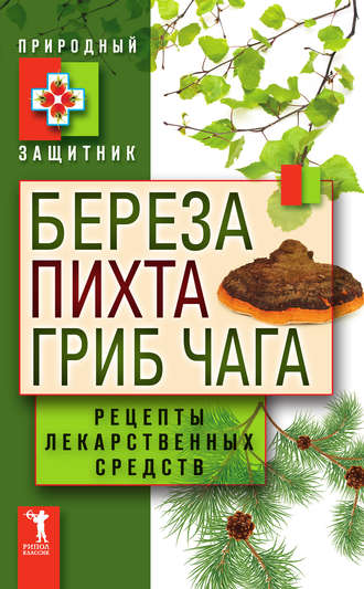 Обложка книги «Береза, пихта, гриб чага. Рецепты лекарственных средств»