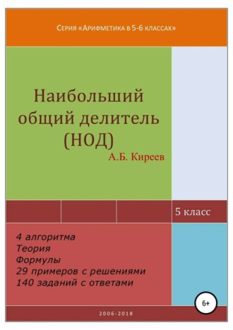 Азамат Бекетович Киреев. Наибольший общий делитель (НОД)