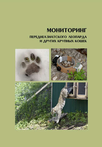 Обложка книги «Мониторинг переднеазиатского леопарда и других крупных кошек»
