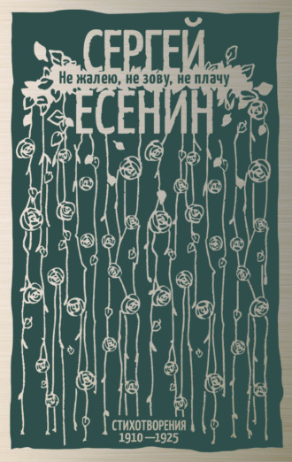 Обложка книги «Не жалею, не зову, не плачу. Стихотворения 1910-1925»
