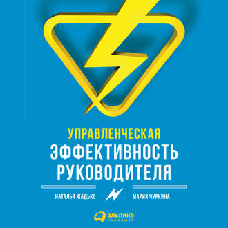 Обложка книги «Управленческая эффективность руководителя»