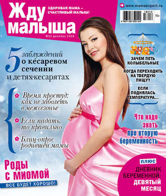 Обложка книги «Жду малыша №12/2018»