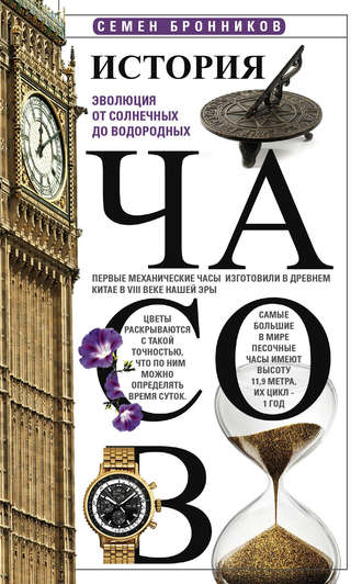 Обложка книги «История часов. Эволюция от солнечных до водородных»