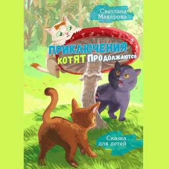 Обложка книги «Приключения котят продолжаются. Сказка для детей»