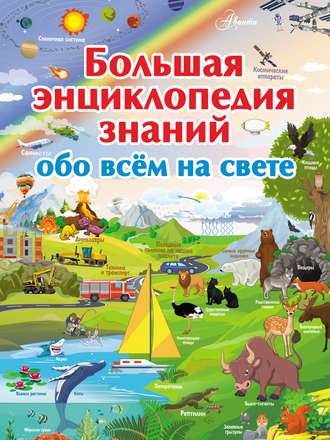Обложка книги «Большая энциклопедия знаний обо всём на свете»