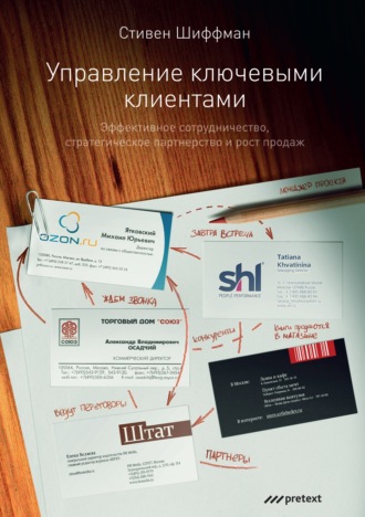 Обложка книги «Управление ключевыми клиентами. Эффективное сотрудничество, стратегическое партнерство и рост продаж»