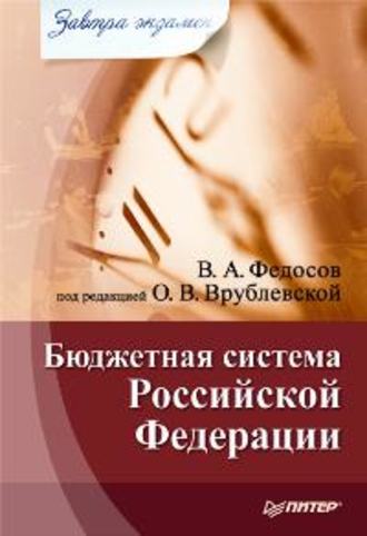 В. А. Федосов. Бюджетная система Российской Федерации