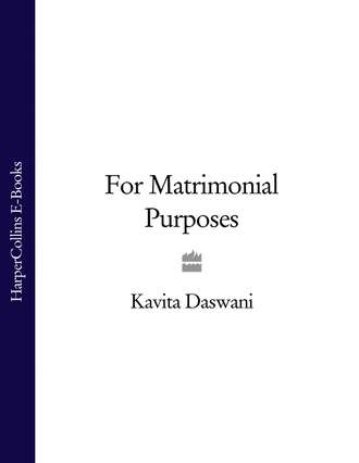 Kavita  Daswani. For Matrimonial Purposes