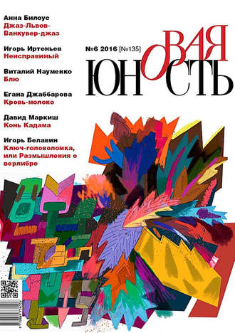 Обложка книги «Новая Юность № 6/2016»