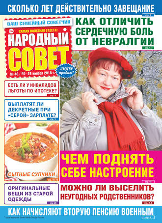 Обложка книги «Народный совет №48/2018»
