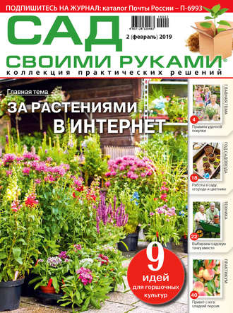 Обложка книги «Сад своими руками №02/2019»