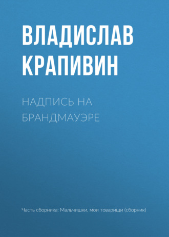 Владислав Крапивин. Надпись на брандмауэре