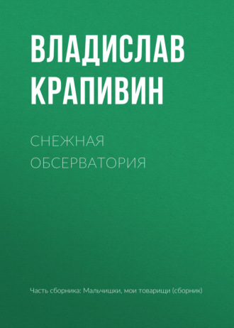 Обложка книги «Снежная обсерватория»