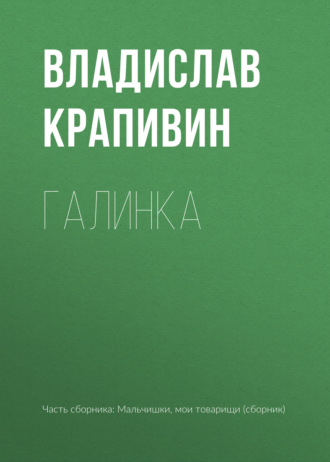 Обложка книги «Галинка»