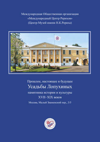 Коллектив авторов. Прошлое, настоящее и будущее Усадьбы Лопухиных, памятника истории и культуры XVII–XIX веков (буклет)