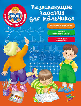 Обложка книги «Развивающие задания для мальчиков»