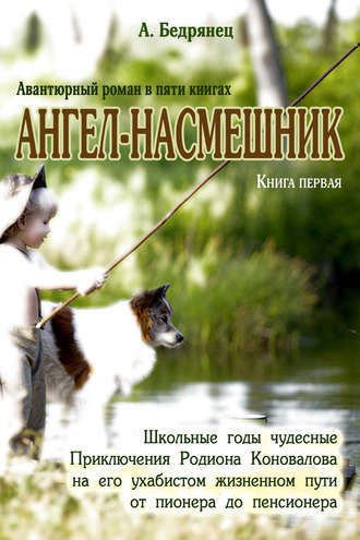 Обложка книги «Ангел-насмешник. Приключения Родиона Коновалова на его ухабистом жизненном пути от пионера до пенсионера. Книга первая. Школьные годы чудесные»