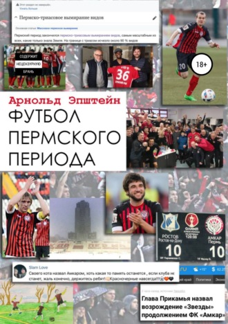 Обложка книги «Футбол пермского периода»