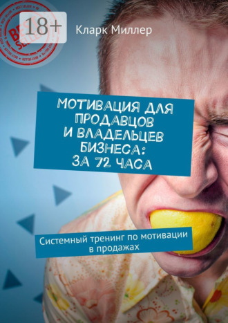Обложка книги «Мотивация для продавцов и владельцев бизнеса: За 72 часа. Системный тренинг по мотивации в продажах»