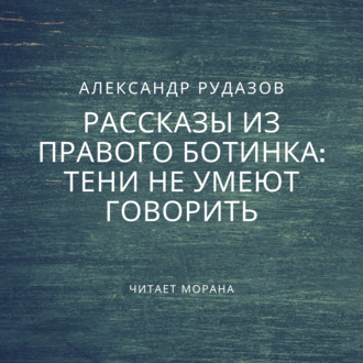 Обложка книги «Тени не умеют говорить»