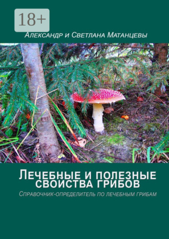 Обложка книги «Лечебные и полезные свойства грибов. Справочник-определитель по лечебным грибам»