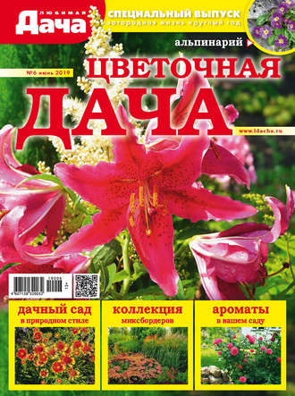 Обложка книги «Любимая дача. Спецвыпуск №06/2019. Цветочная дача»
