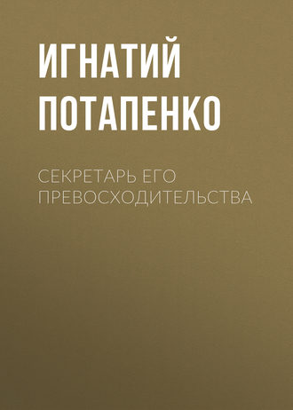 Обложка книги «Секретарь его превосходительства»