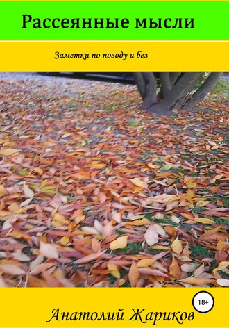 Обложка книги «Рассеянные мысли»